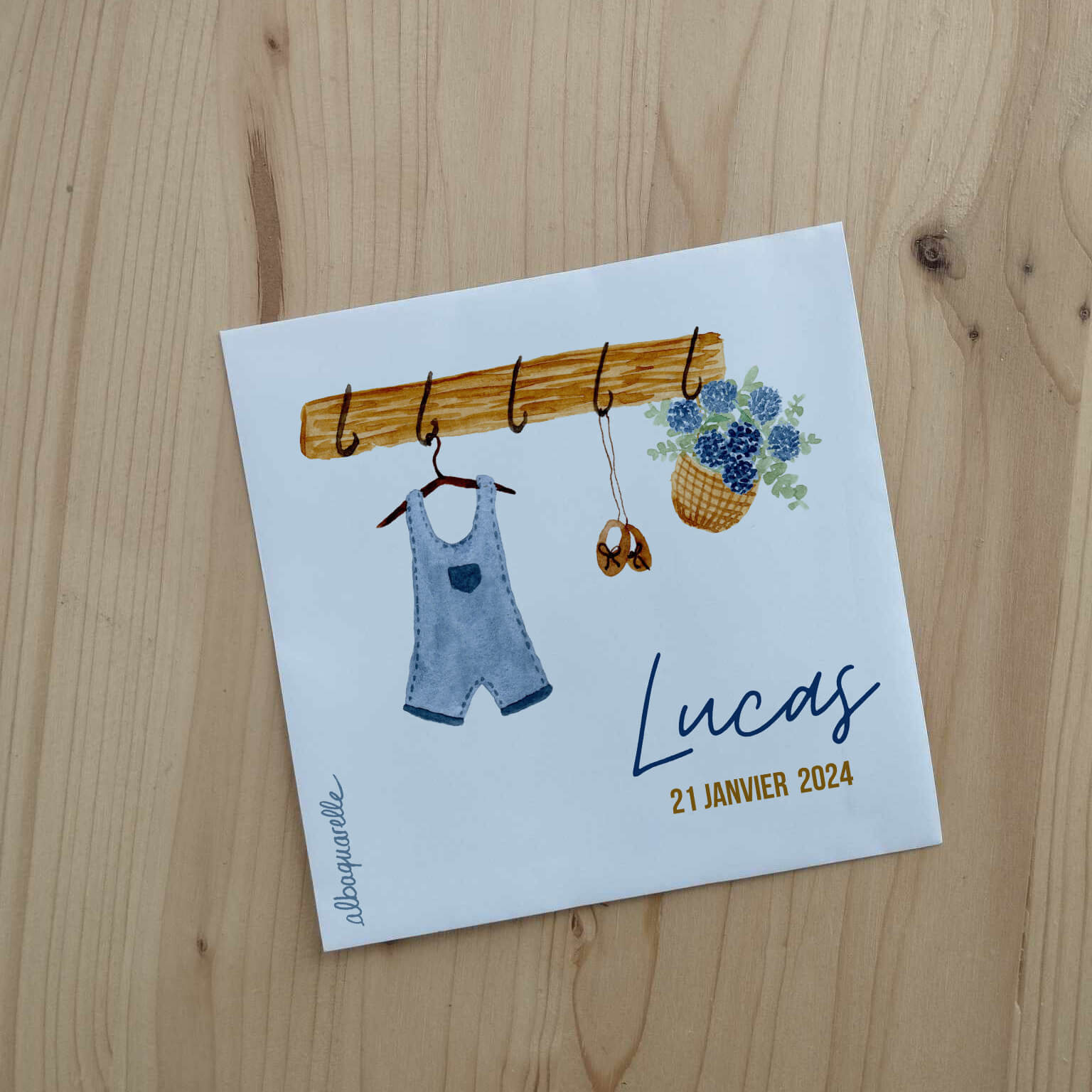 Faire part de Naissance Lucas – Image 2