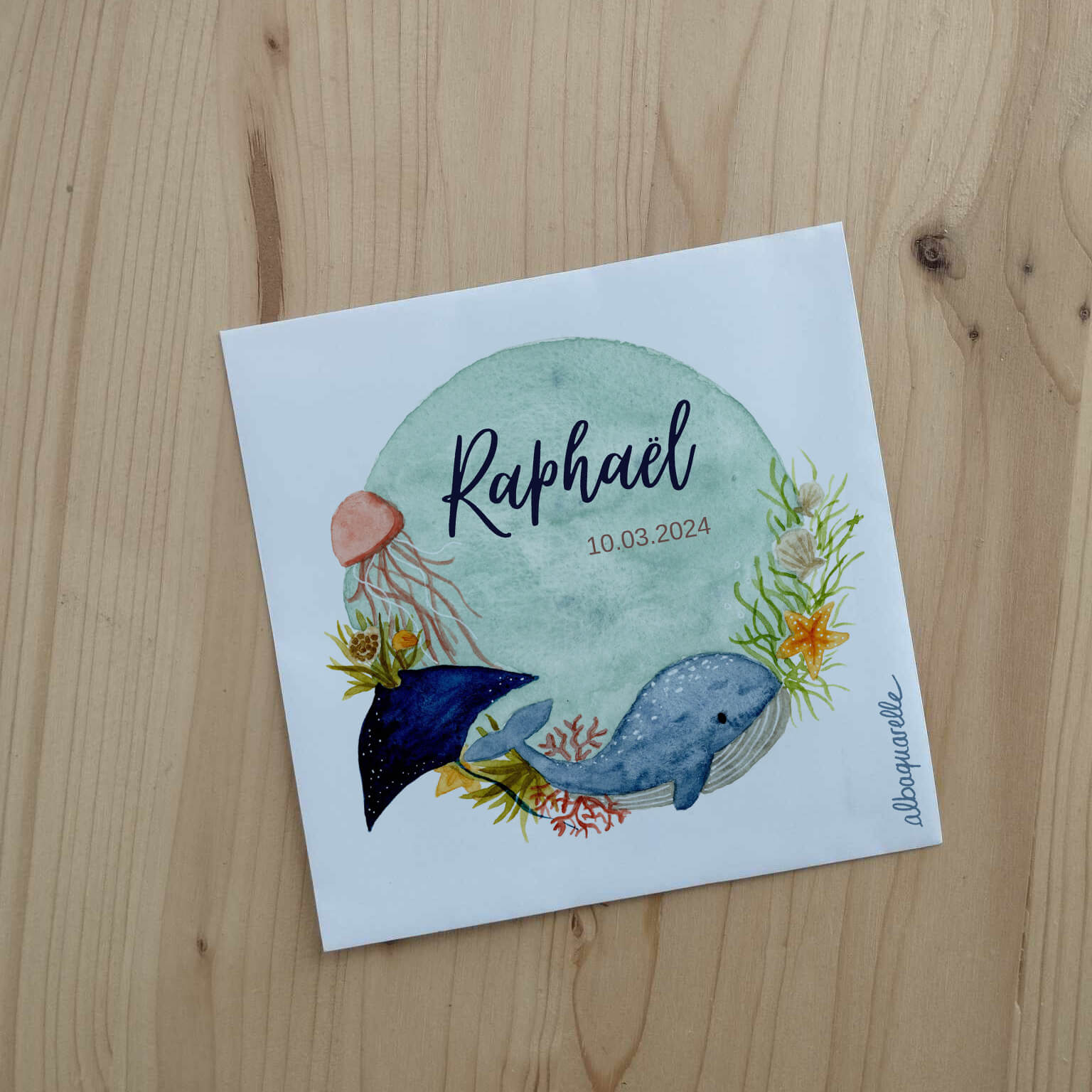 Faire part de Naissance Raphaël – Image 2