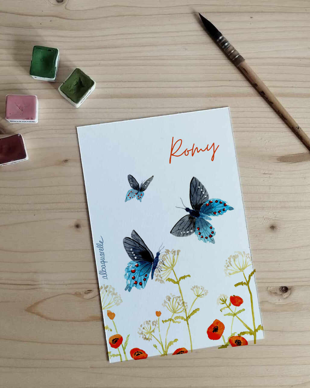 Faire part de Naissance Romy – Image 2